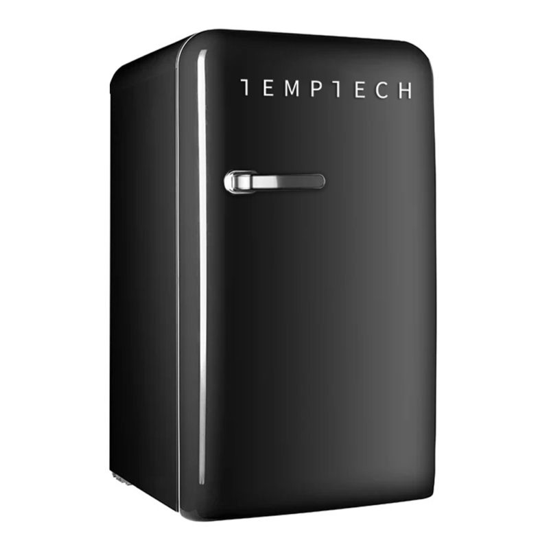 Temptech VINT1400BLACK vintage fridge TEMPTECH
