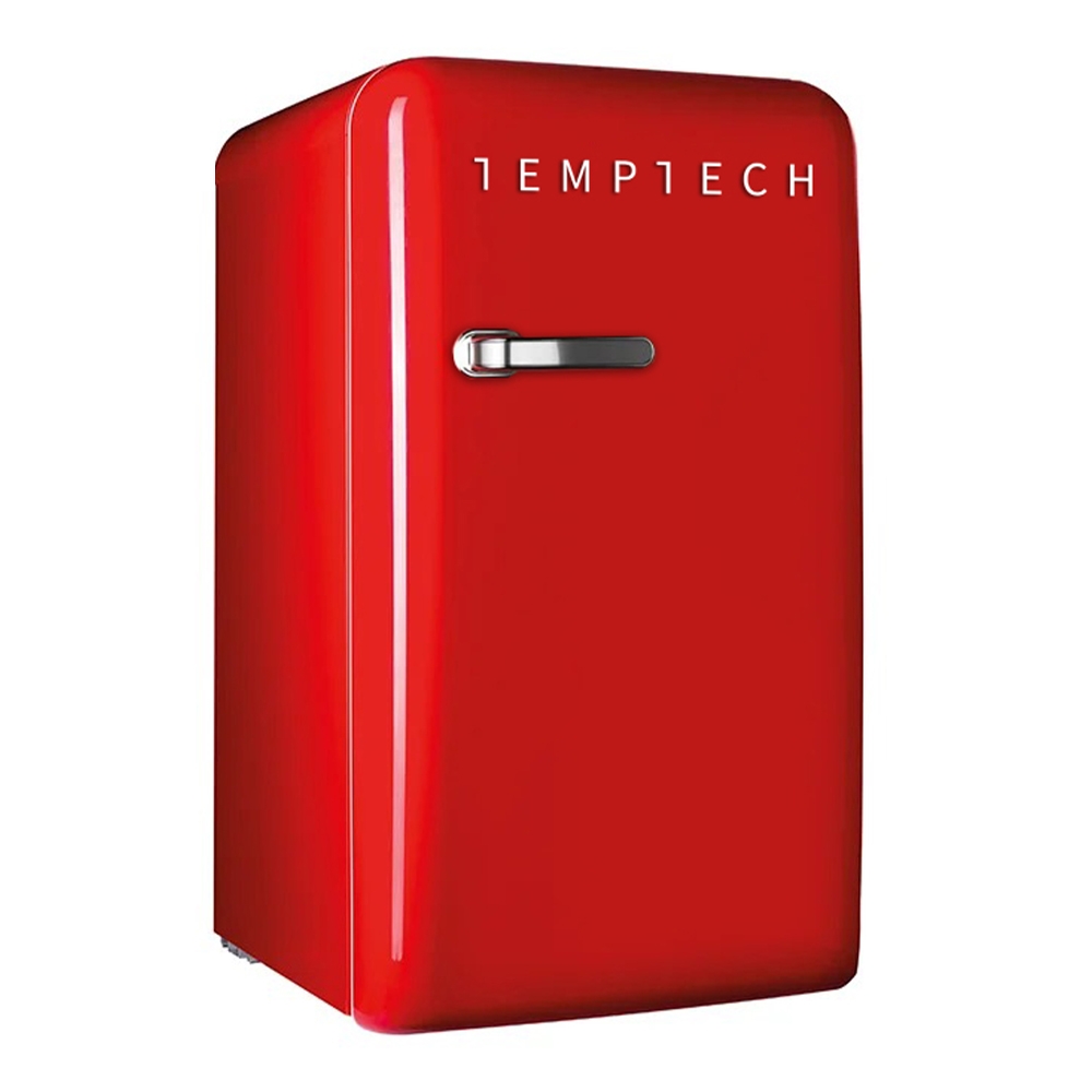 Temptech VINT1400RED vintage fridge - TEMPTECH